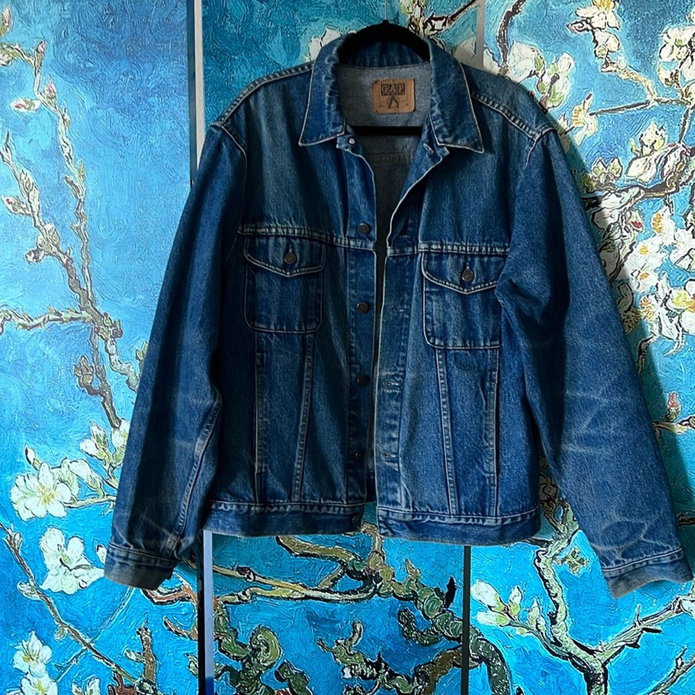 Vintage GAP Blue Denim Trucker Jean Jacket